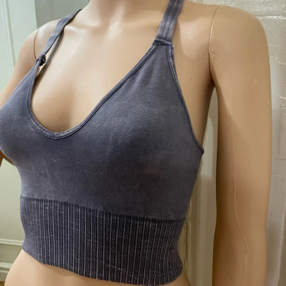 Free people movement Women's Gray top